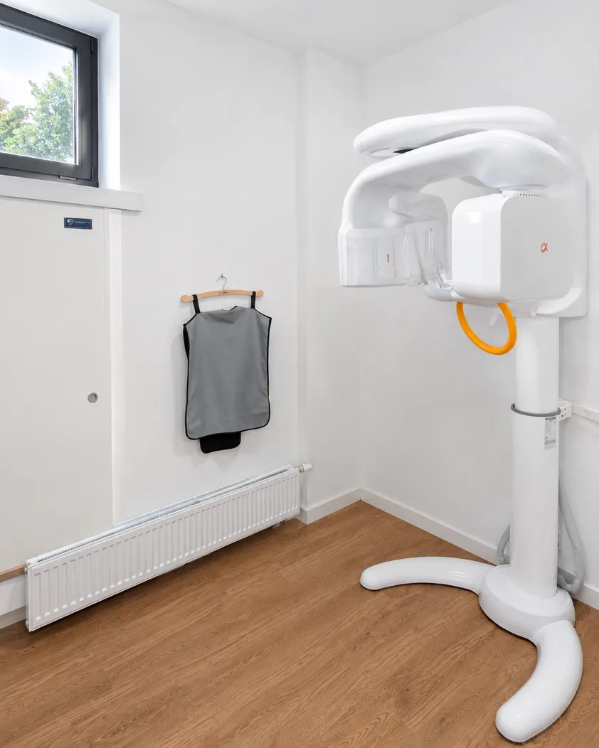 Tomografia CBCT na miejscu